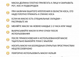 Как правильно носить маску